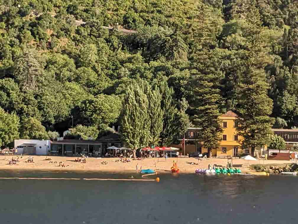 Blick auf den Strand